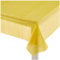 Kunststoff-Tischdecke - 2,74 m x 1,37 m - Gelb