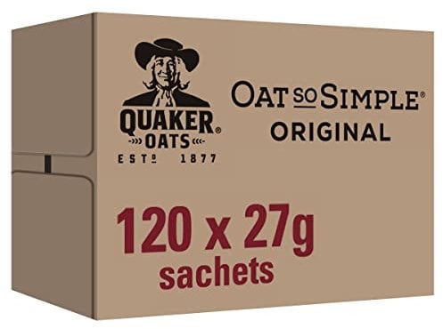 Quaker Oat So Simple Original Porridge, 27g (Case of 120)