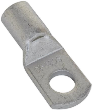 Sealey LT3510 35mm² x 10mm Copper Lug Terminal - Pack of 10