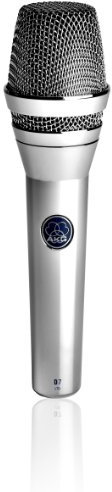 Akg D7LTD D-7 ltd Stimmmikrofon D7 Chrom mit Klammer sa-45