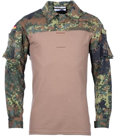 Leo Köhler Combat Shirt Flecktarn Größe L