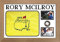 Kwik Picture Framing Ltd Frame for Golf Flag and Ball for Rory Mcilroy White Mount - Oak Frame