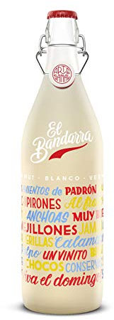 El Bandarra | Blanco | Der süße Aperitif aus Barcelona | 1000 ml | Frischer und zitrusfruchtiger Wein | Mit 40 Kräuterextrakten | Auf Eis, mit Tonic oder Soda