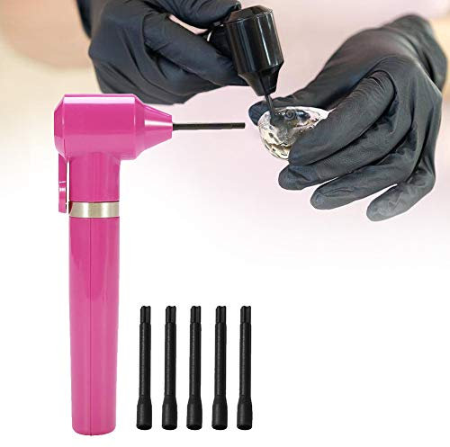 Tattoo Farben Pigmentmixer, Badekugeln Selber Machen, Tattoo Ink Color Blender, Tattoo Ink Pigment Mixer Permanent Makeup Tools Pigment Mixer mit 5 Stück Mixer Sticks(Rosa)