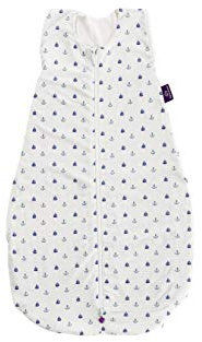 Träumeland Sommerschlafsack LIEBMICH aus Tencel, Design Anker, mit Naturfaser Tencel gegen Schwitzen, Größe 90 cm