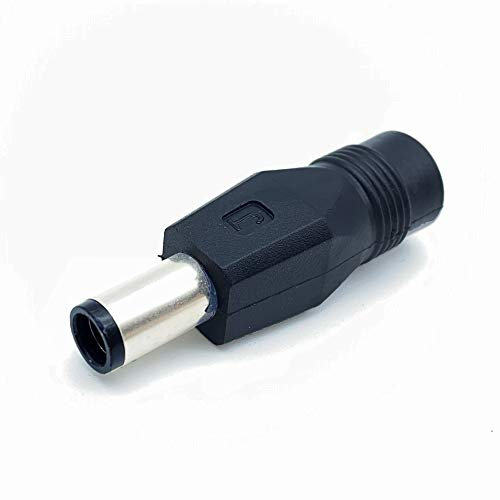 7,4 x 5,0mm zu 5,5 x 2,1mm DC weiblich Laptop Stecker Adapter | Power Plug Tip Akku Ladegerät Stecker für Dell D400 / D500 / D600 / D800 Charger Gleichstrom Netzteil Adapter Anschluss DC-Hohlstecker
