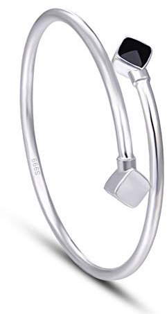 AKT 999 Silber Armreif Damen Sterling Silber Armbänder Schmuck, Einstellbar Öffnung Armreifen