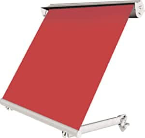 TENDAGGIMANIA Tenda da Sole a Caduta con Cassonetto di Protezione - Tenda Balcone Esterno in Tessuto Acrilico Tempotest Personalizzabile - Larghezza da 361 a 400 cm - Altezza 300 cm