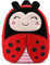 BEFUNIRISE Kleinkind-Rucksack für Jungen und Mädchen, niedlicher weicher Plüsch-Tier-Cartoon-Mini-Rucksack, klein für Kinder von 2–6 Jahren, Marienkäfer, Rot, Einheitsgröße, Niedlicher Rucksack