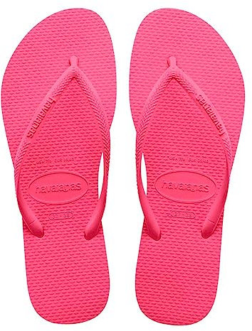 Havaianas Slim Women Flipflop Ciber Pink 4.5/5 UK