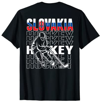 Slowakei Eishockey-Fans Trikot – Unterstützung des Slowakischen Hockey-Teams T-Shirt