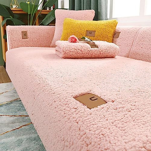 Samt L-Förmige Sofabezug Sofahusse L U Form Rechts Links Couchbezug Grau Sofabezüge Sofa/Couch überwurfdecke, Couch Überwürfe Sofahusse Sofaüberwürfe Rutschfest Sofa Abdeckung ( Color : #14 , Size : 7