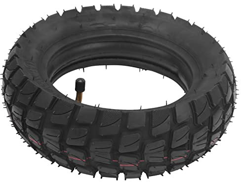 Dioche Reifen 255x80, 10 Zoll Reifen für Elektroroller mit 10 x 2,5 Zoll Innenschlauch, aufblasbarer Gummireifen, Ersatz für 255 x 80 Außenschlauch