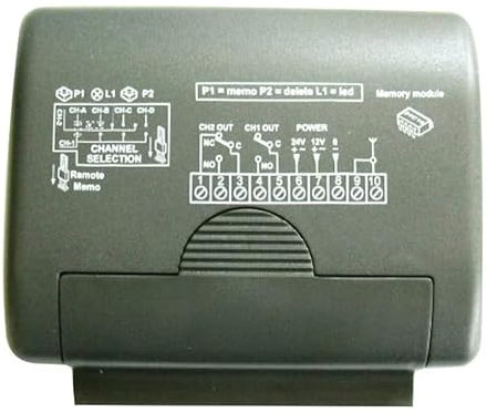 CARDIN - Mini récepteur 2 canaux 12/24V AC/DC - CARDIN - RMQ449200