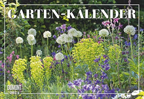 Garten-Kalender 2024 - DUMONT-Verlag - Broschurkalender - mit informativen Texten - 42 cm x 29 cm (offen 42 cm x 58 cm)