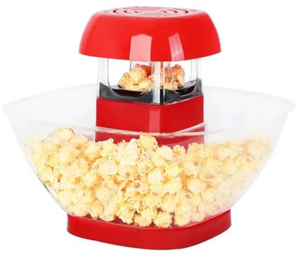 Palomitero Máquina eléctrica portátil for hacer palomitas de maíz, 1200W, aire caliente, máquina for hacer palomitas de maíz, escritorio de cocina, Mini fabricante de maíz DIY Maquina Palomitas