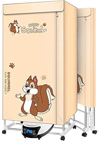 Asciugatrice elettrica Domestica 2300 W Grande capacità 15 kg Doppio Strato in Acciaio Inossidabile Telecomando Lavanderia bagnata Interna ad Alta efficienza energetica Calda