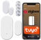 Sone Smart One Zigbee Fensterkontakt Türsensor Smart Home – Mini Tür- & Fenstersensor – Zigbee Türsensor kompatibel mit Tuya Smart Life – CR2032 Batterie – WLAN Benachrichtigung – Alexa fähig