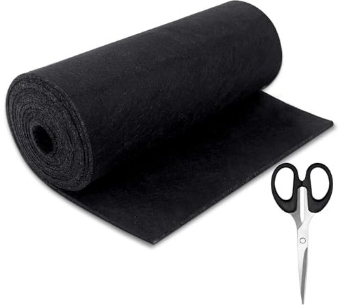Filzrolle Filzstoff Filz Meterware Filzstoff Filzmatte 30cm x 250cm x 3mm Polyester Filz Für Aufbewahrungstasche Patchwork,Kissen, DIY Handwerk, Patchwork Nähen