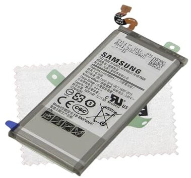 SHLOK Batteria originale Samsung EB-BN950ABE per Samsung Galaxy Note 8 (N950F) con panno di pulizia