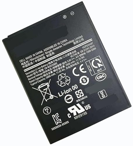WXKJSHOP Ersatz Akku Kompatibel mit Galaxy XCover 5 2021, SM-G525F, SM-G525F/DS, SM-G525N Replacement EB-BG525BBE GH43-05060A