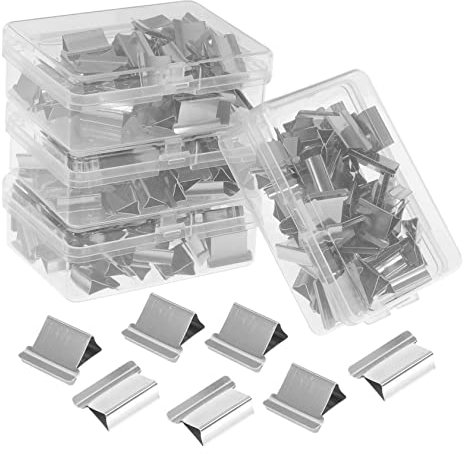 FUNOMOCYA Wiederverwendbare Eisennachfüllklammern Multifunktionale Bindeklammern Für Haushalt Und Büro Kompakte Leichte Klammern Zum Ordnen Von Dokumenten Praktisch Und Langlebig Inklusive