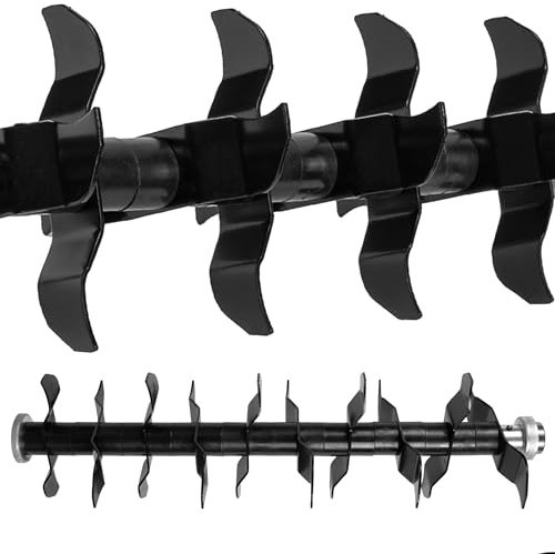 MalTec Vertikutierwalze Welle für MasterLawn-PRO2400 42cm breit Krallenwalzen