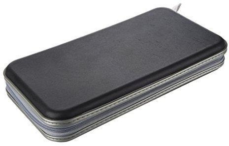 Sessleger 80 Disc Album CD DVD Case Cover Geldbörse Aufbewahrungstasche Hard Box – Schwarz