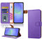 iCatchy for Samsung A36 Case, Leather Wallet Book Flip Folio Kickstand Magnetic Protect RFID Blocking Shockproof Cover for Galaxy A36 5G Phone (Lilac)