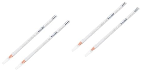 Homoyoyo 4stücke Augenbrauenstifte Für Frauen Weiße Langlebige Und Farbintensive Eyebrow Pens Für Heimgebrauch Als Eyeliner Highlighter Und Lippenkonturenstift