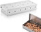 SUZEYEN BBQ Smoker Box for Wood Chips – Heavy Duty Stainless Steel Smoking Box with Hinged Lid, Compatible with Gas & Charcoal Grills, Adds Rich Smoky Flavor to Meat, Fish & Veggies – 1000ml Capacity