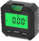 Medidor de ángulo Digital, Base Versátil de Nivel Digital Base Magnética para Carpinteros Ingenieros Profesionales de Aficionados, Láser de Línea (BLACK)