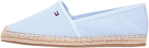Tommy Hilfiger Flag Canvas Espadrille Slipper Beige
