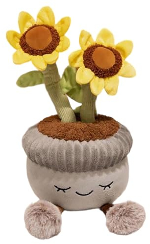 Generisch Erdbeer Plüsch Topfpflanze, 15cm weich für Schreibtisch, Kinderzimmer, Geschenk