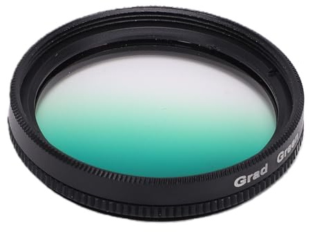 GOWENIC 37 Mm Gradual Green Filter High Definition Coated Green Graduated Filter för Spegellös Kameralins Linsskydd Aluminiumlegeringsram