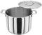 Stellar Profile Stainless Steel Stockpot with Lid, Twin Handles, Induction Ready, Oven Safe, Dishwasher Safe 24cm 7L