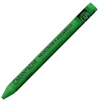 Creative Art Materials Caran D'ache Neocolor II Crayon - Emerald Green (7500.21)