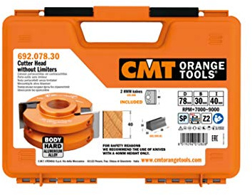 CMT ORANGE TOOLS 692.078.30 - ALUMINIUM-MESSERKOPF OHNE ABWEISER D=78X40 F=30