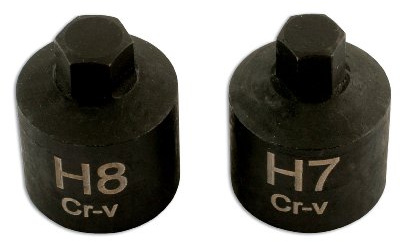 Laser 5584 Hex Bit Set 3/8D 2pc