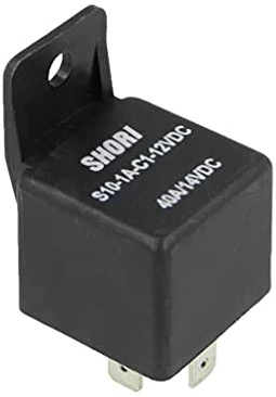 S10-1A-C1-12VDC Relay: electromagnetic SPST-NO Ucoil: 12VDC 40A Automotive SHORI