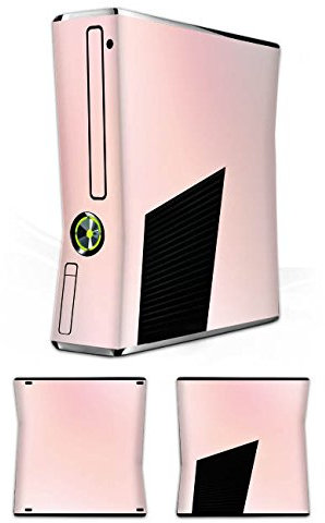DeinDesign Skin Compatibile con Microsoft Xbox 360 Slim Pellicola Adesivi Rosa Chiaro UtArt Nuvola