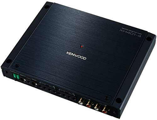 Kenwood XH401-4 Class D Vierkanal-Endstufe Schwarz
