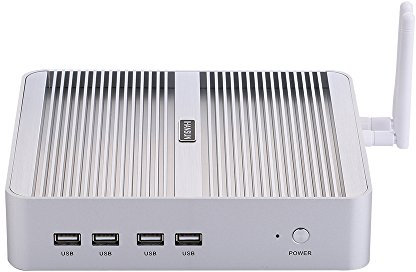 HUNSN Fanless Mini PC, Desktop Computer, HTPC, Kodi Box, I5 8250U 8260U 8259U 8265U 8269U 8350U, BM07, VGA, HDMI, 4 x USB3.0, 4 x USB2.0, LAN, Barebone, NO RAM, NO Storage, NO System