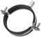 Ø 80mm Rohrschelle Wickelfalzrohr Dichtung Gummidichtung Halterung Halter Rohr Lüfter