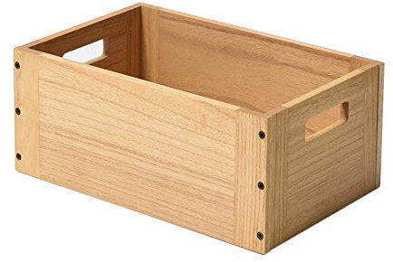 KIRIGEN Wooden Stackable Storage Cube/Basket/Bins Organizer for Home Books Clothes Toy - Modular Open Cubby Storage System - Office Cubical Bookcase Closet Shelves Natural, C15-NA