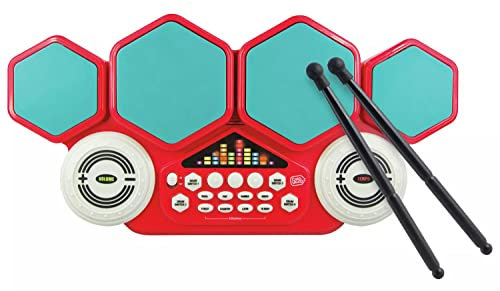 Chad Valley Electronic Drum Set (Colours May Vary)