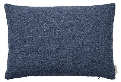 Blomus Kissenbezug Boucle, Kissenhülle für Kopf- oder Sofakissen, Midnight Blue, 40 x 60 cm, 66606