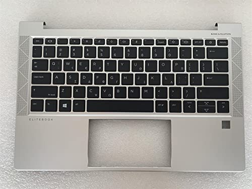Für HP EliteBook 830 G7 M08700-151 Griechenland Griechische Tastatur Hellenic Handauflage ähnlich US-Englisch Layout