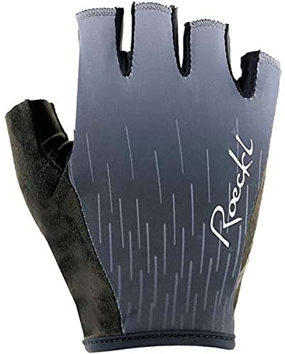 Roeckl Darvella Damen Fahrrad Handschuhe kurz grau 2024: Größe: 8.5