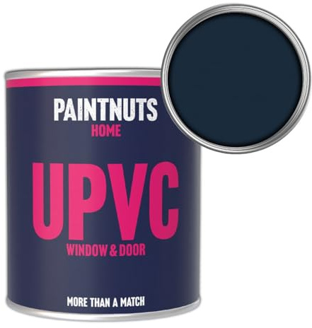 Paintnuts UPVC Window & Door Paint - RAL-5011 - STEEL BLUE Matt 2.5 Litre Tin